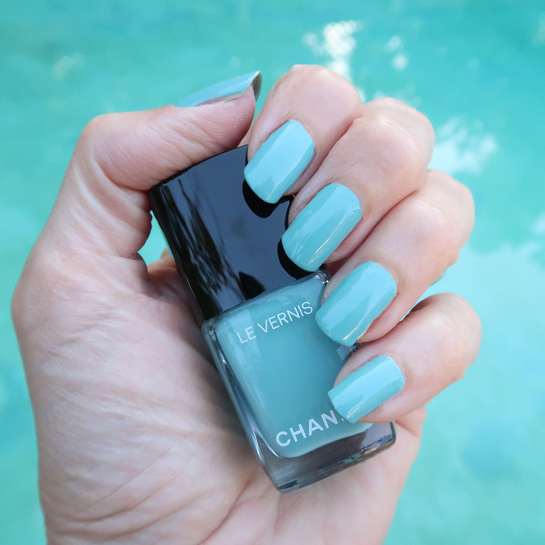 Loving this beautiful summer nail polish from Chanel. It's oceanic and fabulous. 

 #LTKSeasonal #LTKOver40 #LTKBeauty