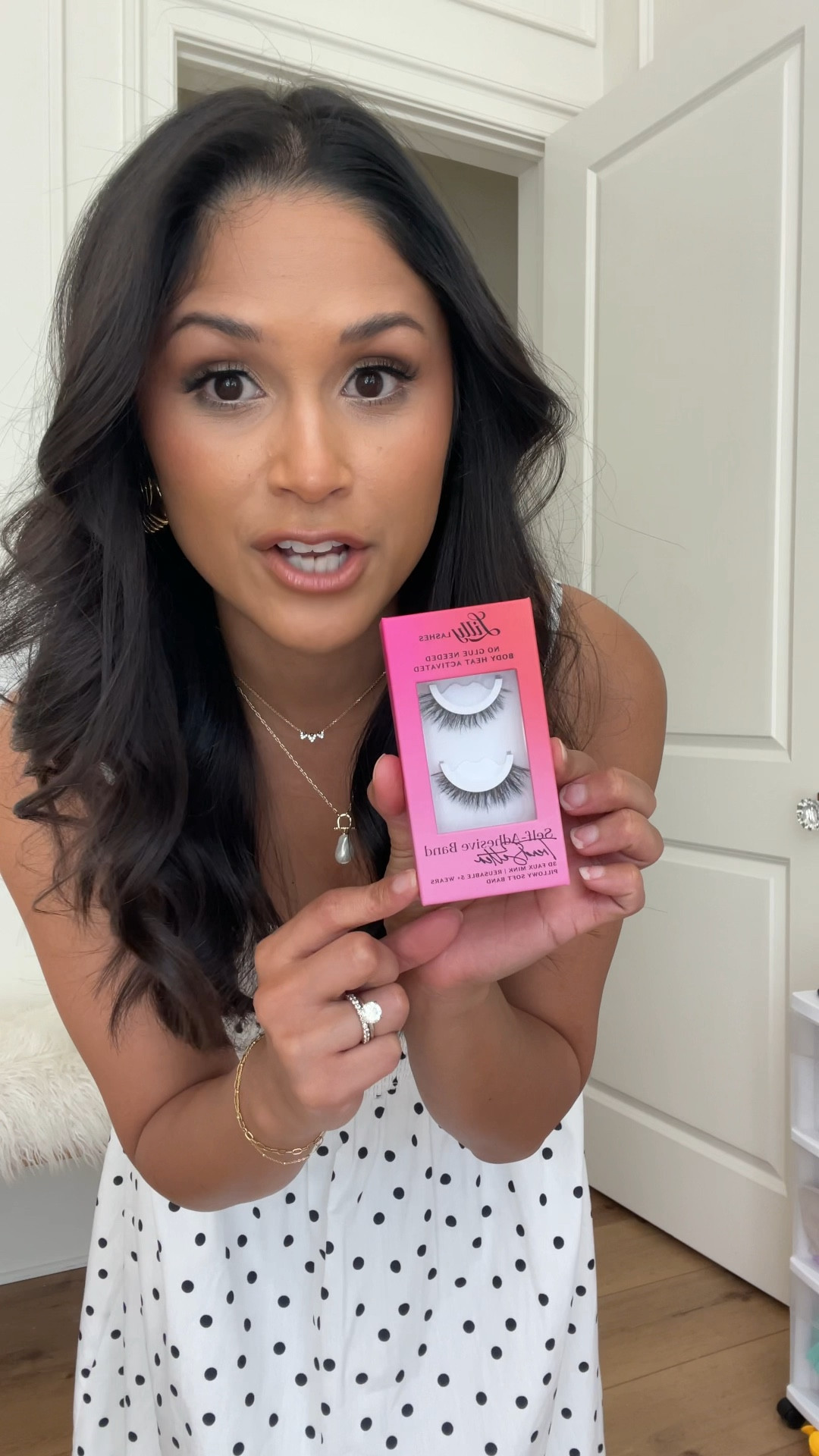 Obsessed with these self adhesive @lillylashes! They’re heat activated by your body so no glue required! Linking my favorite styles here! 

#LTKFindsUnder50 #LTKBeauty #LTKWatchNow