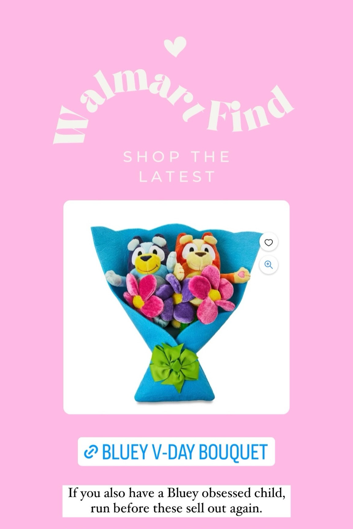 If you have a Bluey obsessed child, run before these sell out again! Walmart find. 


#LTKbaby #LTKkids #LTKfamily