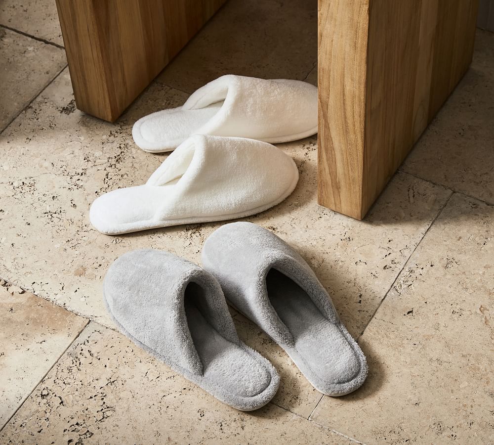 Plush Slippers | Pottery Barn (US)