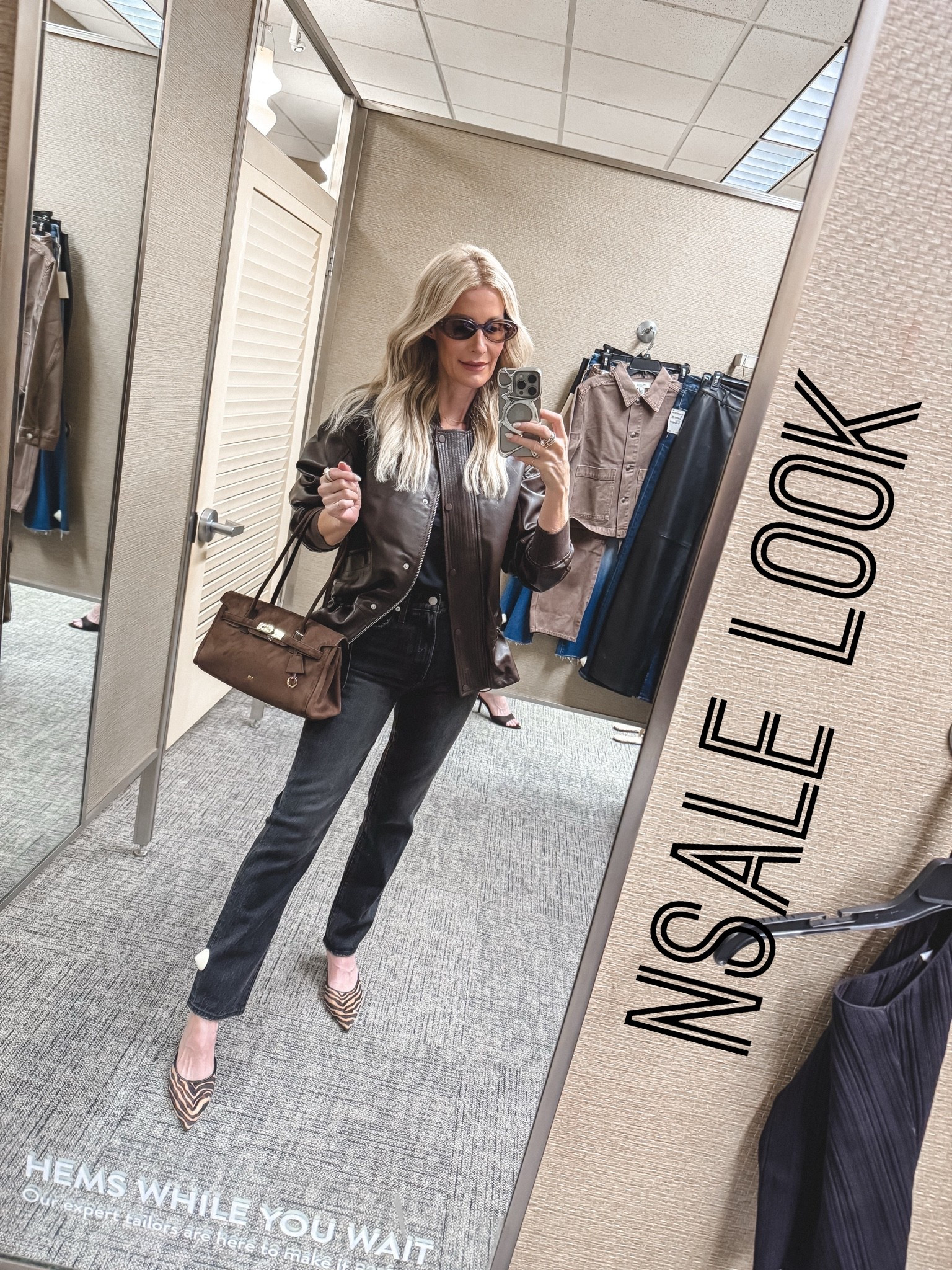 Entire look is part of the Nordstrom Anniversary Sale! ❤️ I’m wearing an XS in this gorgeous AllSaints burgundy leather bomber jacket. These Pistola high-rise straight-leg faded black jeans are some of my favorite denim from the sale—they fit true to size, and I’m wearing a 24.

#LTKootd #LTKOver40 #LTKSaleAlert