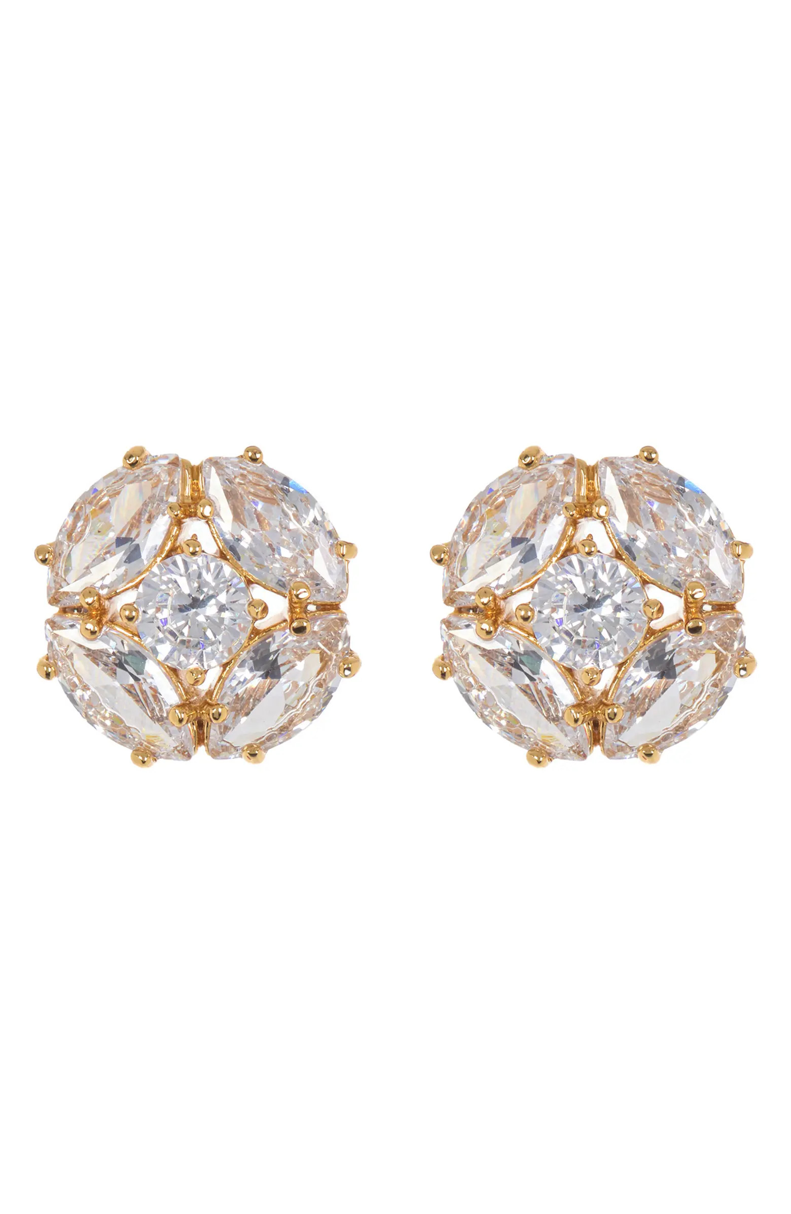 marquise cz cluster stud earrings | Nordstrom Rack