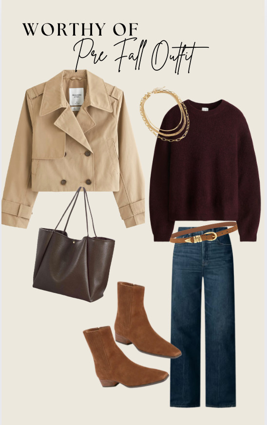 Pre Fall Outfit Idea 

 