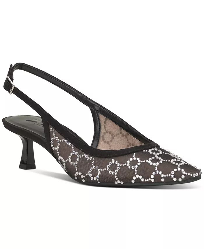 Women's Gemini Mid Heel Slingback Pumps, Created for Macy's | Macy's