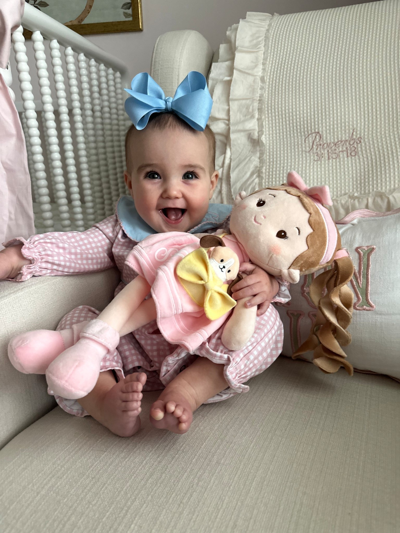 With the holidays coming up, this would be the best gift for the little girlies in your life! So many options to choose from, and they will even personalize it!  Sutton Blair loves her leyadoll!

#LTKBaby #LTKGiftGuide #LTKKids