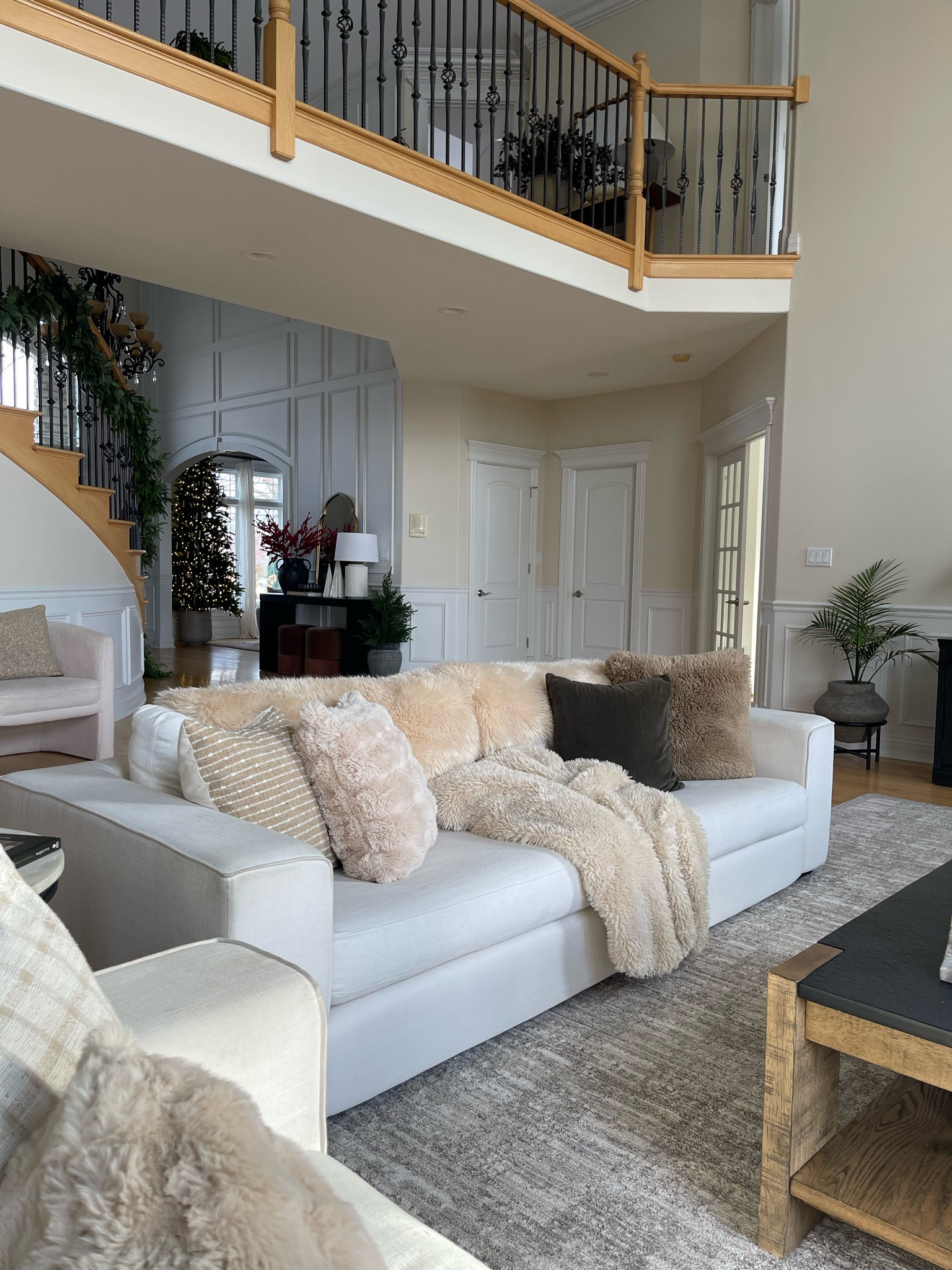 Favorite throw pillows and throw blankets for a cozy Winter home! My favorite pillow inserts are from Amazon and I always size up to give it that full look!! 

Amazon, throw pillow, throw blanket, living room, sofa, Amazon home, Pottery Barn, rug, white sofa, Winter home, Holidays, 

#LTKHoliday #LTKsalealert #LTKhome