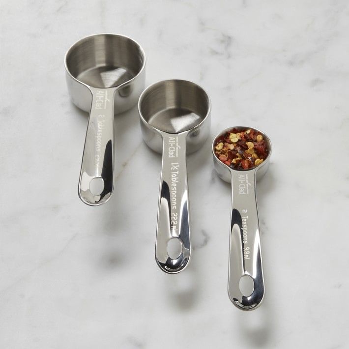 All-Clad Odd-Sized Measuring Cups & Spoons | Williams-Sonoma