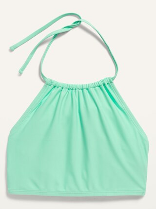 Halter Tankini Swim Top for Girls | Old Navy (US)