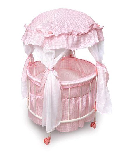 Royal Pavilion Round Doll Crib Set for 22'' Doll | Zulily