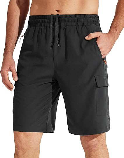 Libin Men's Hiking Cargo Shorts Lightweight Quick Dry Athletic Casual Shorts for Golf Outdoor Act... | Amazon (US)