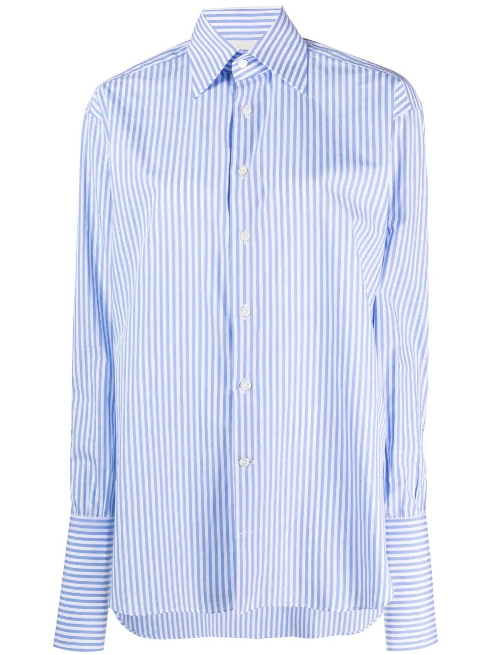 striped oversize shirt | Farfetch Global
