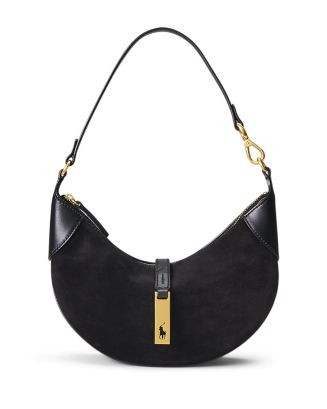 Polo Ralph Lauren Polo ID Mini Suede Shoulder Bag    | Bloomingdale's Ralph Lauren Women Polo Ral... | Bloomingdale's (US)