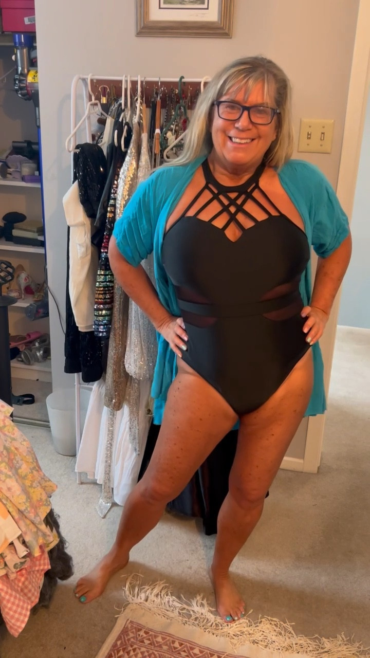 Swimsuit and cover up try on session as I am packing for my cruise. 

Do you struggle with what to pack?  I do so a try on helps me narrow down my options, what feels great today. 

These are my choices for a 14 day cruise 

#LTKVideo #LTKswim #LTKmidsize