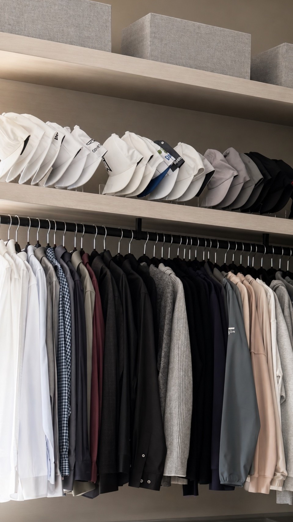 His side of the closet.

#LTKHome