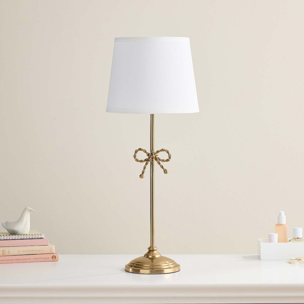 Forget Me Knot Bow Table Lamp | Pottery Barn Teen