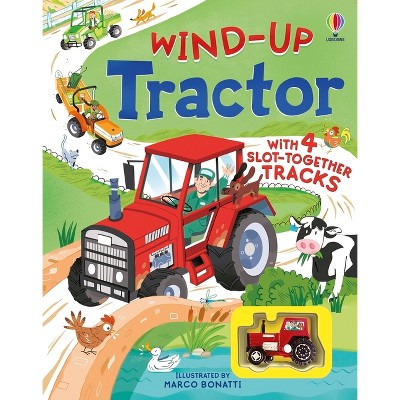 Wind-Up Tractor - by  Sarah Hull (Board Book) | Target