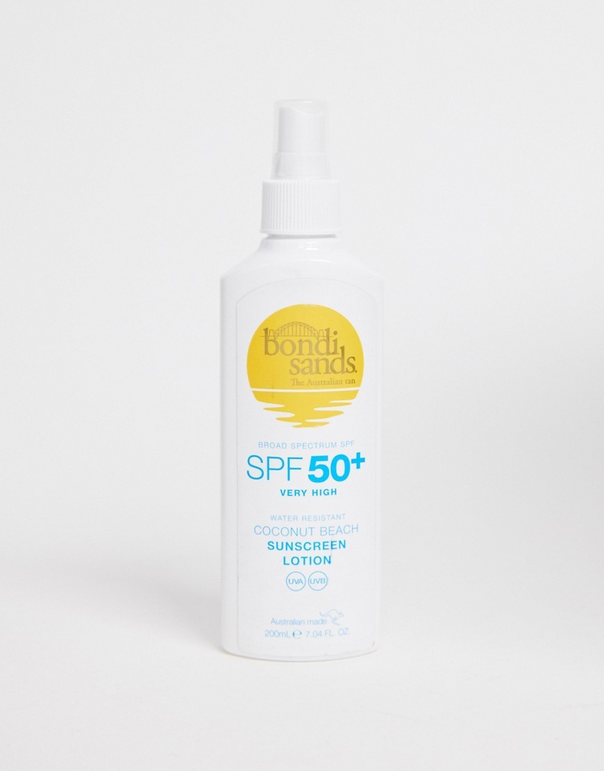 Bondi Sands Coconut Beach Sunscreen Lotion SPF50+ 200ml-Clear | ASOS (Global)