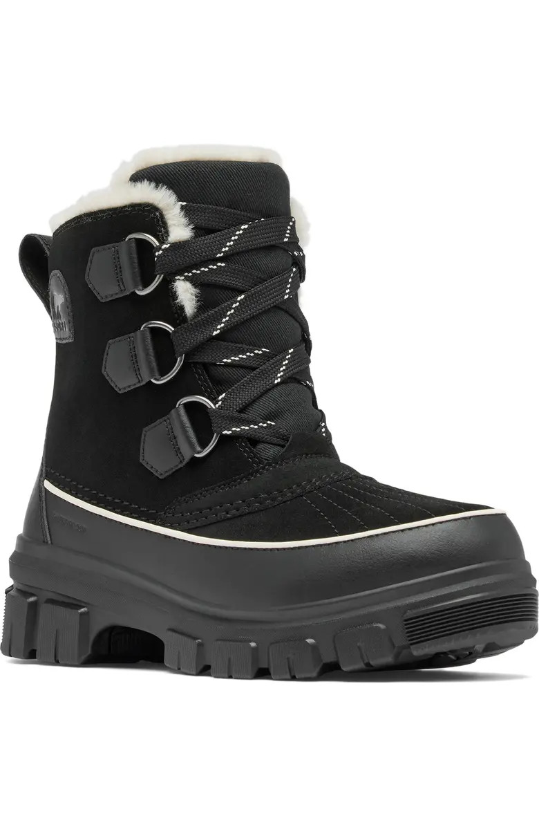Tivoli V Faux Fur Lined Waterproof Boot (Women) | Nordstrom