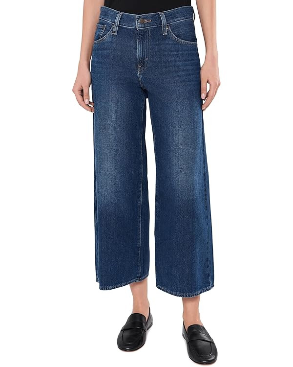 Levi's Women's Middy Wide Leg Ankle Jeans | Amazon (US)