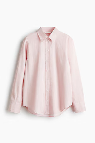 H & M - Poplin shirt - Rosa - Damen | H&M (DE, AT, CH, NL, FI)