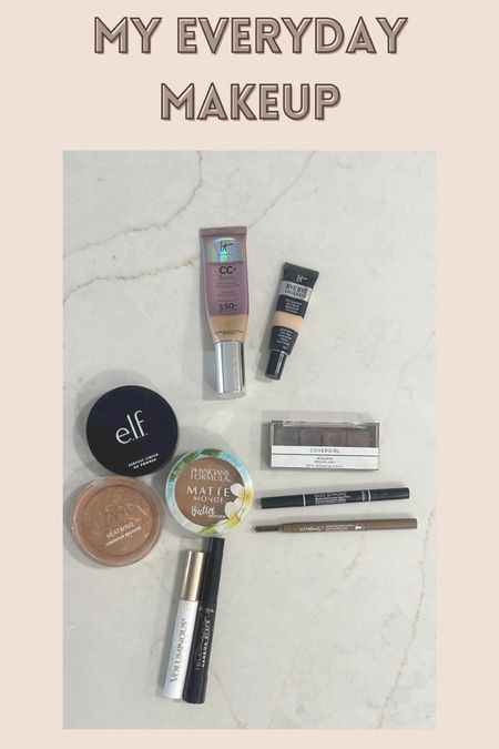 My everyday makeup products! Foundation, concealer, bronzer, eyeliner, mascara, eyebrow pencil, and more! 

#LTKbeauty