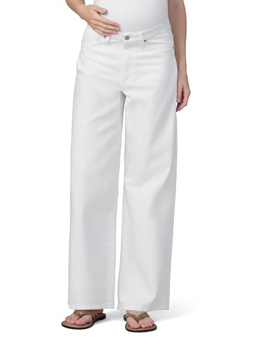 Joe's Jeans Women's The Ryan Maternity Straight Leg Jean, White | Amazon (US)