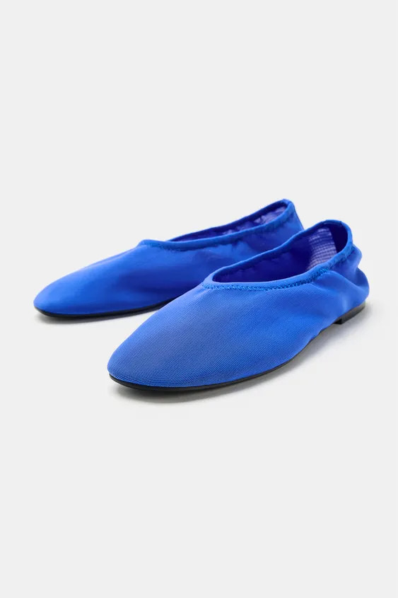 MESH BALLET FLATS | Zara UK