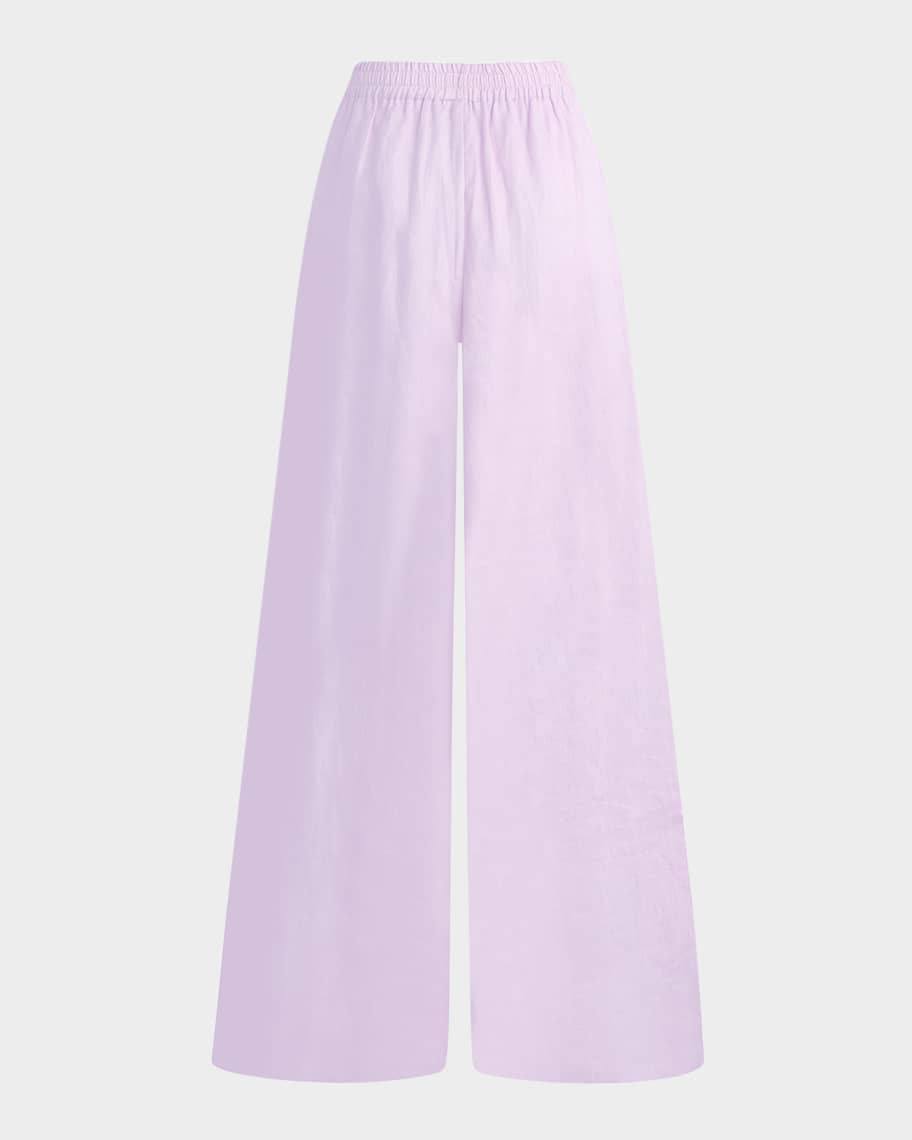 Favorite Daughter Wide Leg Linen Pants | Neiman Marcus