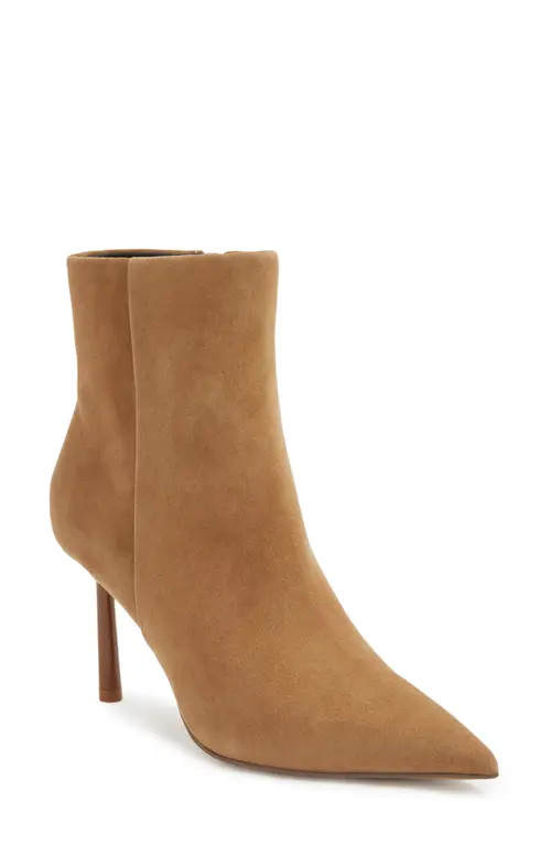 Reiss Karlie Pointed Toe Bootie in Tan at Nordstrom, Size 10.5Us | Nordstrom