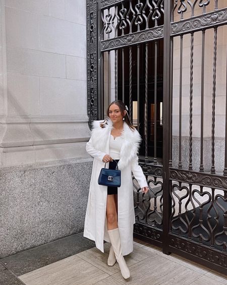 I wore this cute outfit in NYC this past weekend. This coat was so cute and kept me so warm. I will definitely be rewearing this for a date night or a day in the city 🏙️ 


#LTKSeasonal #LTKtravel #LTKshoecrush