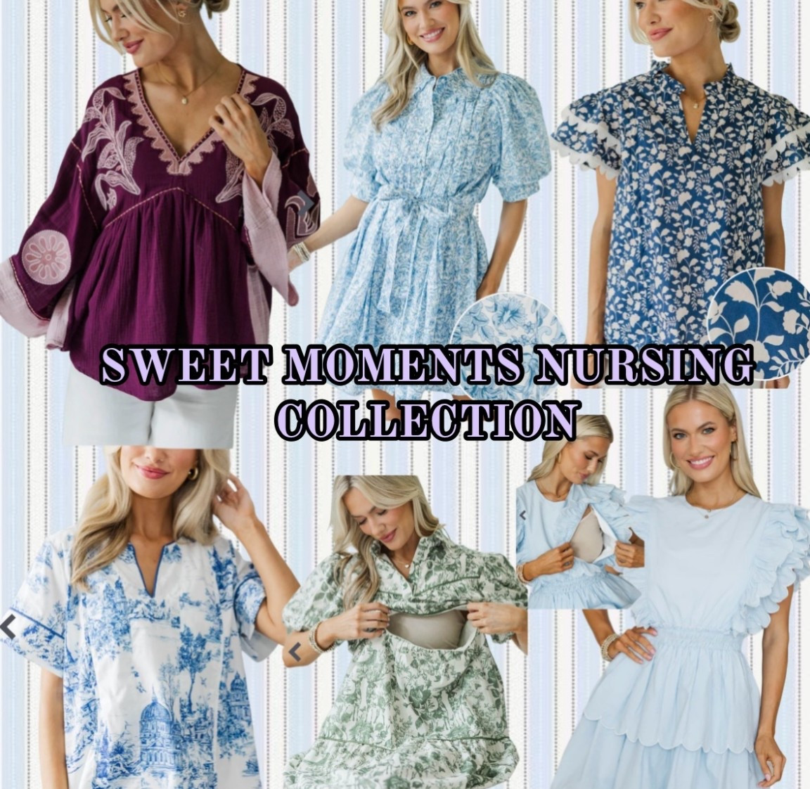 Sweet moments nursing was a game changer for me! I was struggling so hard to find super cute outfits that were nursing friendly! They have tons of options, some of my favs listed below! 
