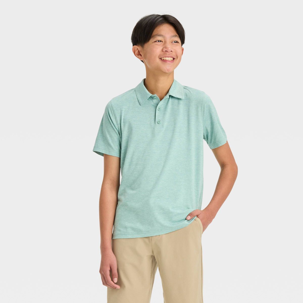 Boys' Golf Polo Shirt - All In Motion™ | Target