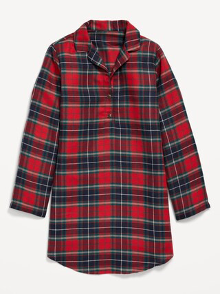 Collared Flannel Nightgown for Girls | Old Navy (US)