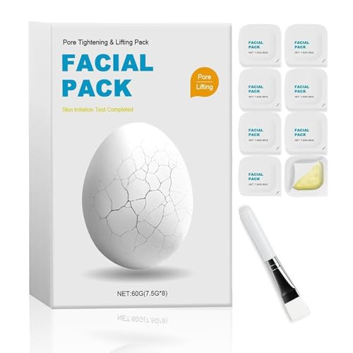 2025 New Zombie Facial Mask, Zombie Mask Facial, Hydrating Skincare Face Mask, Pore Tightening & Lifting Deep Cleansing Clay Mud Mask(1 Box, 8ea,) | Amazon (US)