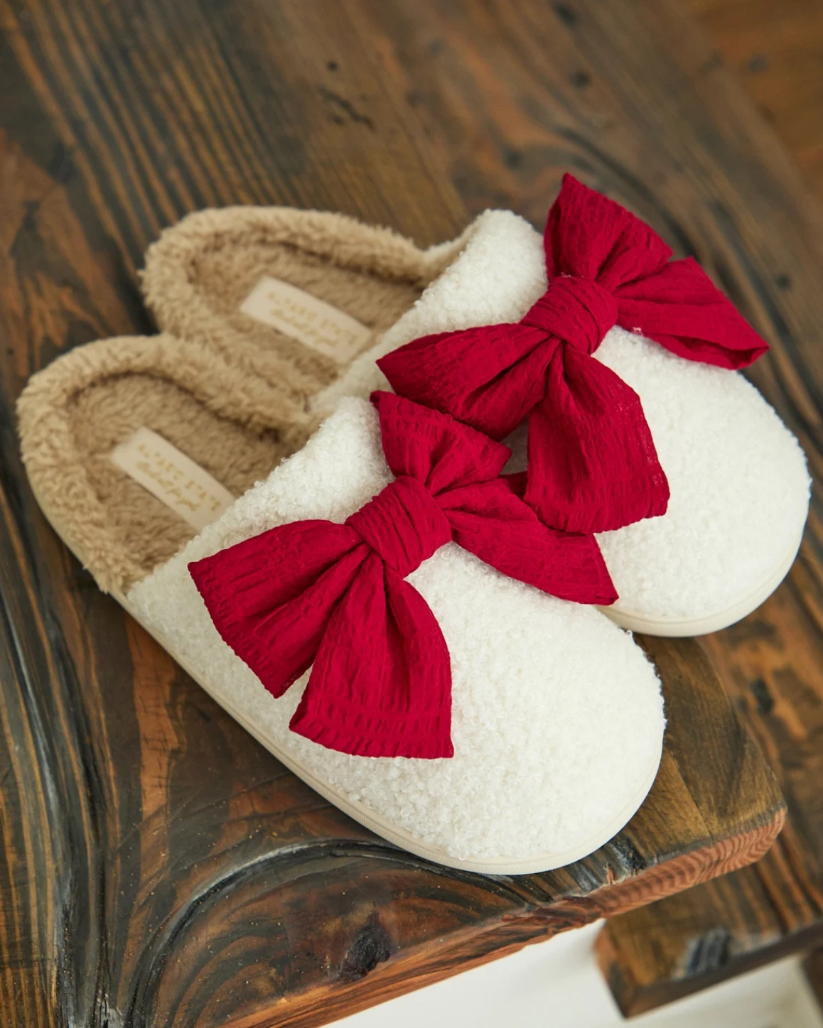 The Bonnie Bow Slippers are the ultimate blend of comfort and charm, perfect for elevating your cozy nights at home. Crafted from an ultra-soft, plush material that feels like you’re walking on clouds, these slippers wrap your feet in luxurious warmth. The oversized bow detail adds a playful, feminine touch, effortlessly combining elegance with a dash of fun. Designed for both style and relaxation, they’re the perfect accessory to brighten your downtime while reminding you to enjoy life’s little pleasures.

#LTKHoliday #LTKGiftGuide #LTKSeasonal