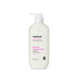 Method Barrier Supporting Body Wash, Fragarance Free, 17 OZ | CVS Health