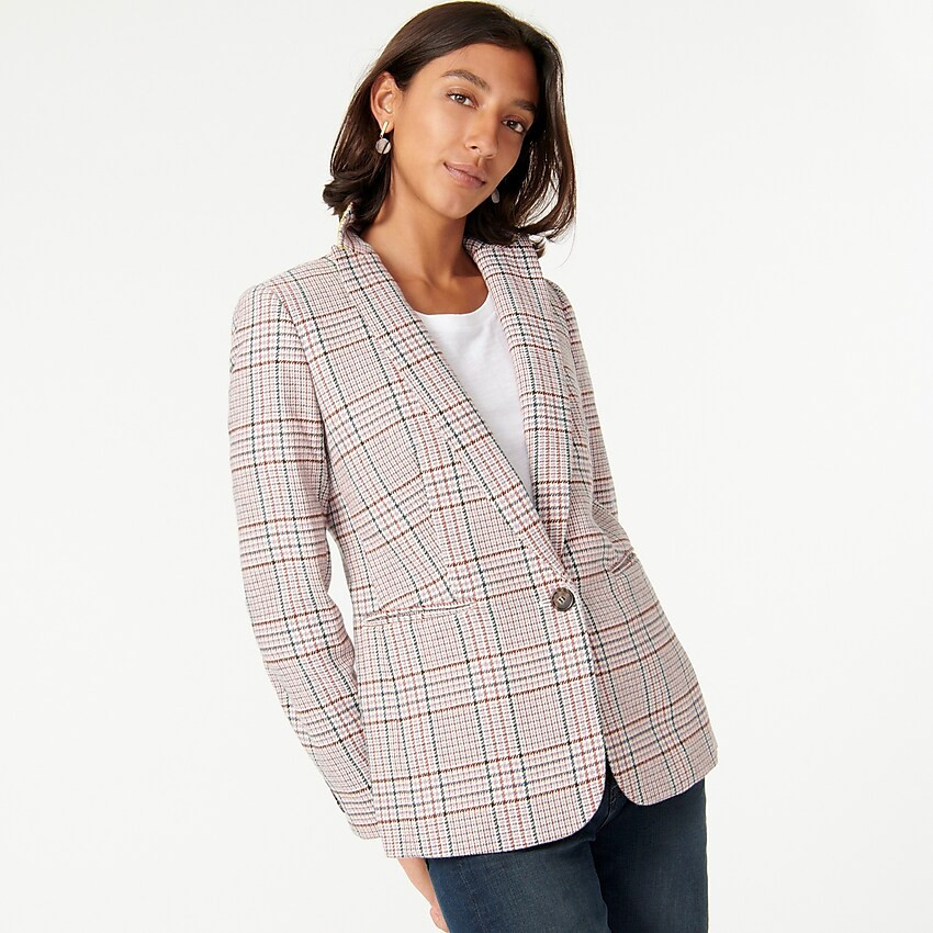 Parke blazer in ivory plaid Italian wool | J. Crew US