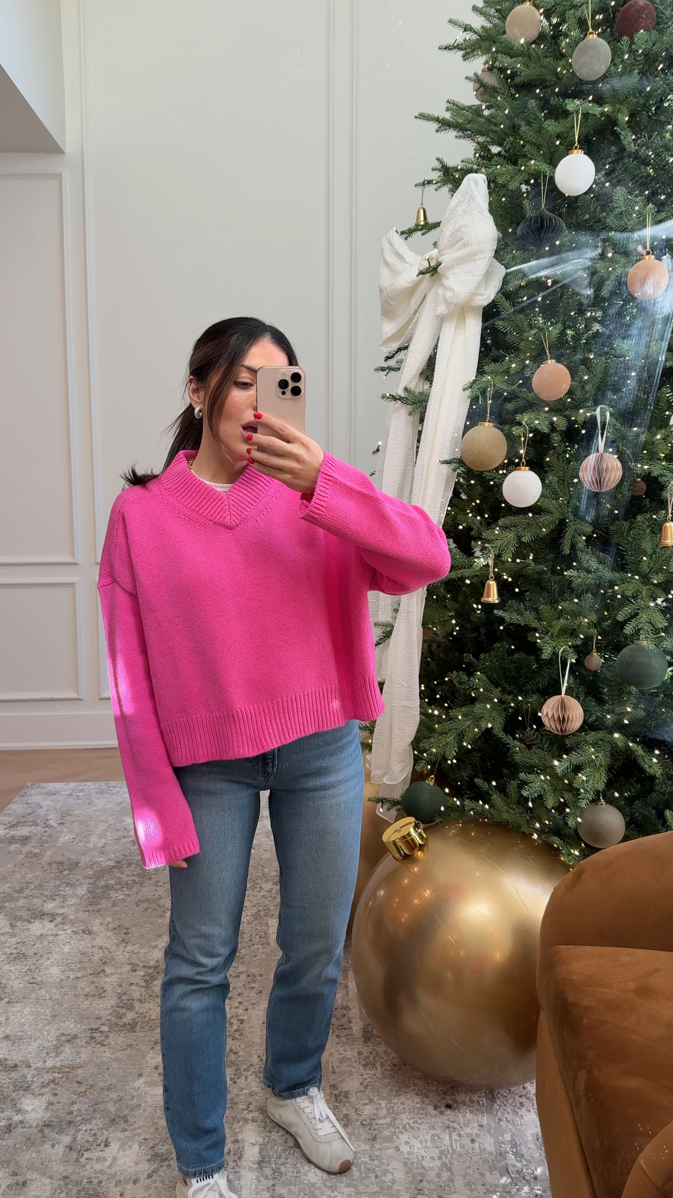 Use code perk and treat for additional $$ off!
Sweater - Small petite
Jeans - 25 petite 

#LTKcanada #LTKgiftguide #LTKsale