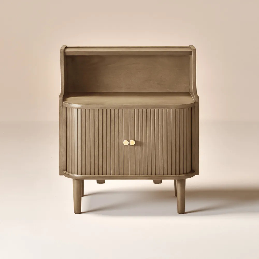 Tristan 20" Solid Wood Nightstand | Hernest