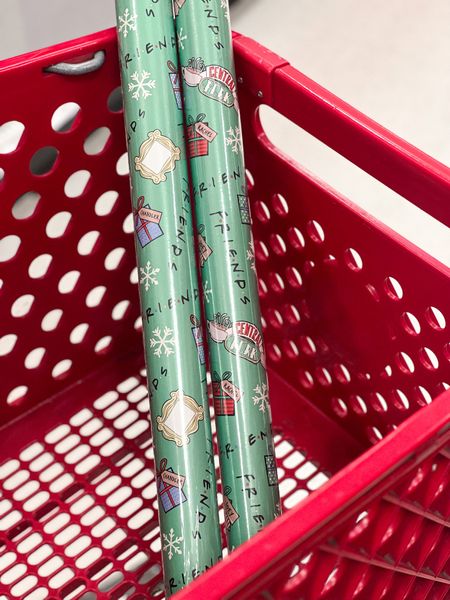 Friends wrapping paper! It’s so cute. 

#targetchristmas #targetfinds #gifts 

#LTKHoliday #LTKGiftGuide