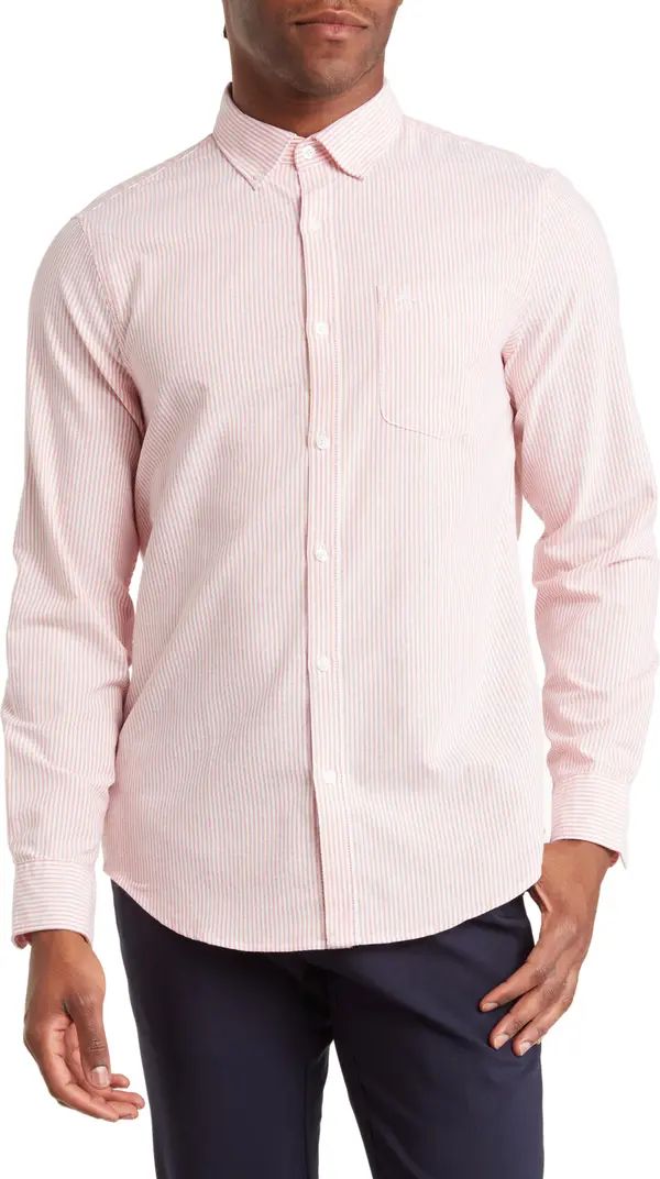 Woven Long Sleeve Stripe Shirt | Nordstrom Rack