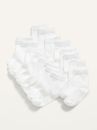 Unisex Crew Socks 8-Pack for Toddler & Baby | Old Navy (CA)