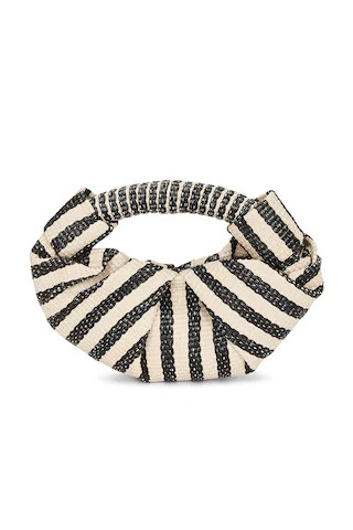 SIMONMILLER Lopsy Shoulder Bag in Black & White from Revolve.com | Revolve Clothing (Global)