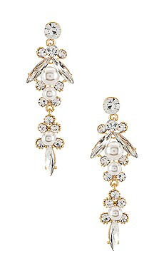 MEADOWE Celine Earrings in Gold from Revolve.com | Revolve Clothing (Global)