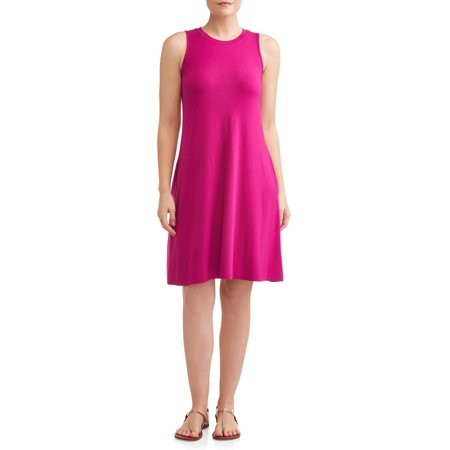 Women's Sleeveless Knit Dress | Walmart (US)