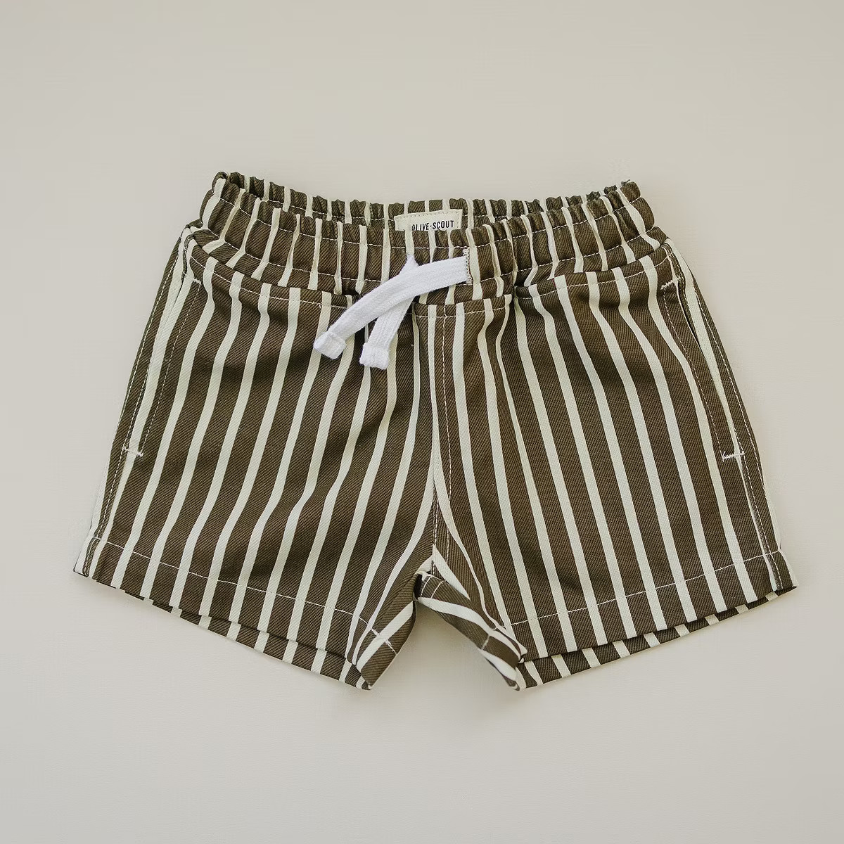 Kids Cabana Striped Shorts - Olive + Scout x Julie Sousa | Target