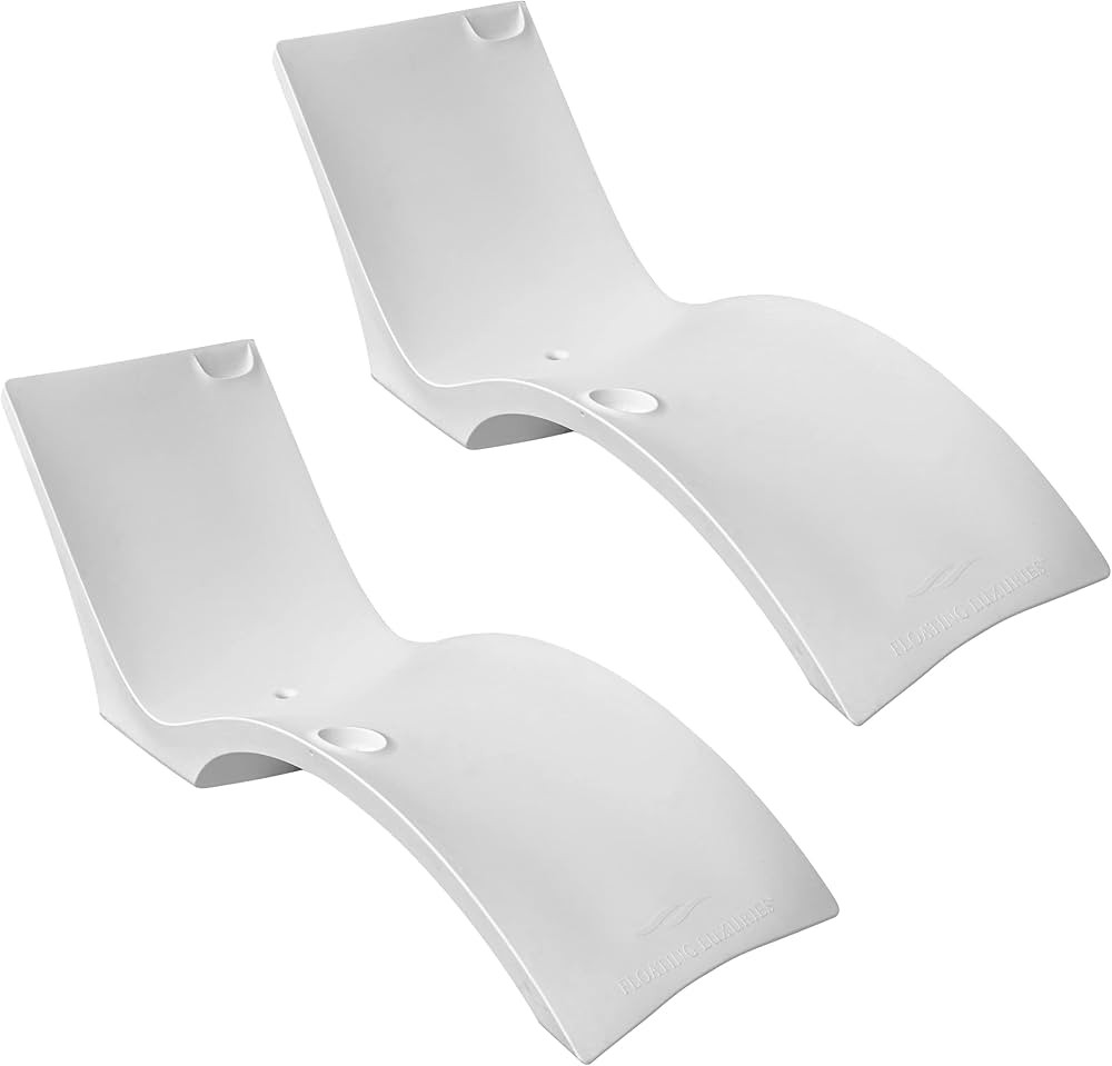 Floating Luxuries Kai Shelf Lounger, in-Pool, Use in Pools with Shelves Up to 9 Inches Deep, Buil... | Amazon (US)