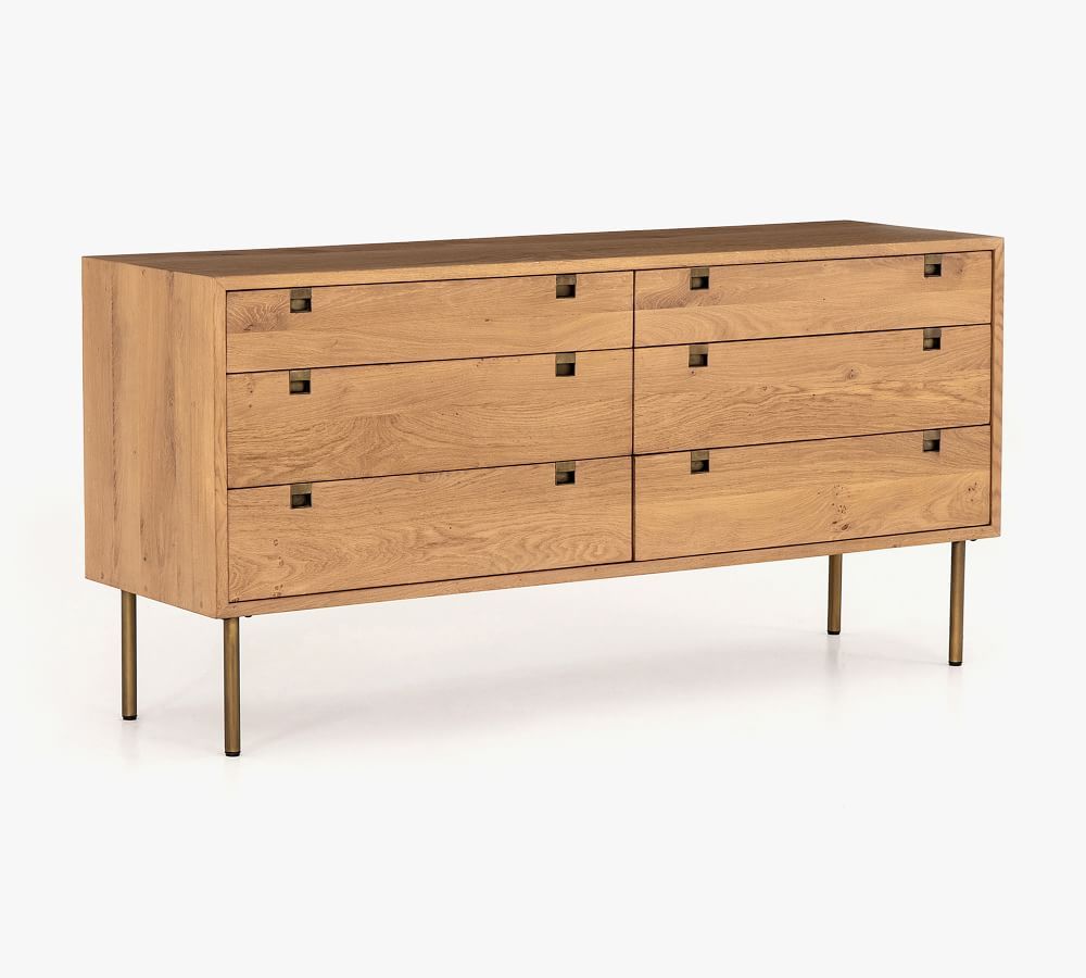 Archdale 6-Drawer Wide Dresser | Pottery Barn (US)