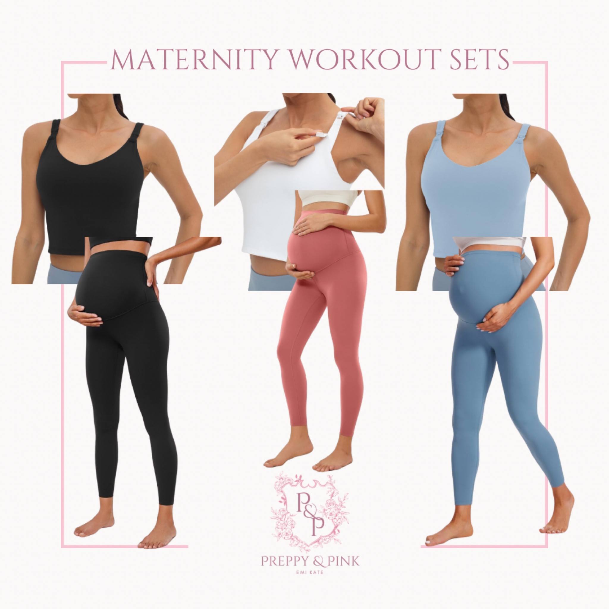 Maternity workout leggings. Maternity leggings. Maternity workout tops. Nursing workout tops. Maternity align tops. Nursing friendly align tops  

#LTKActive #LTKFitness #LTKBump