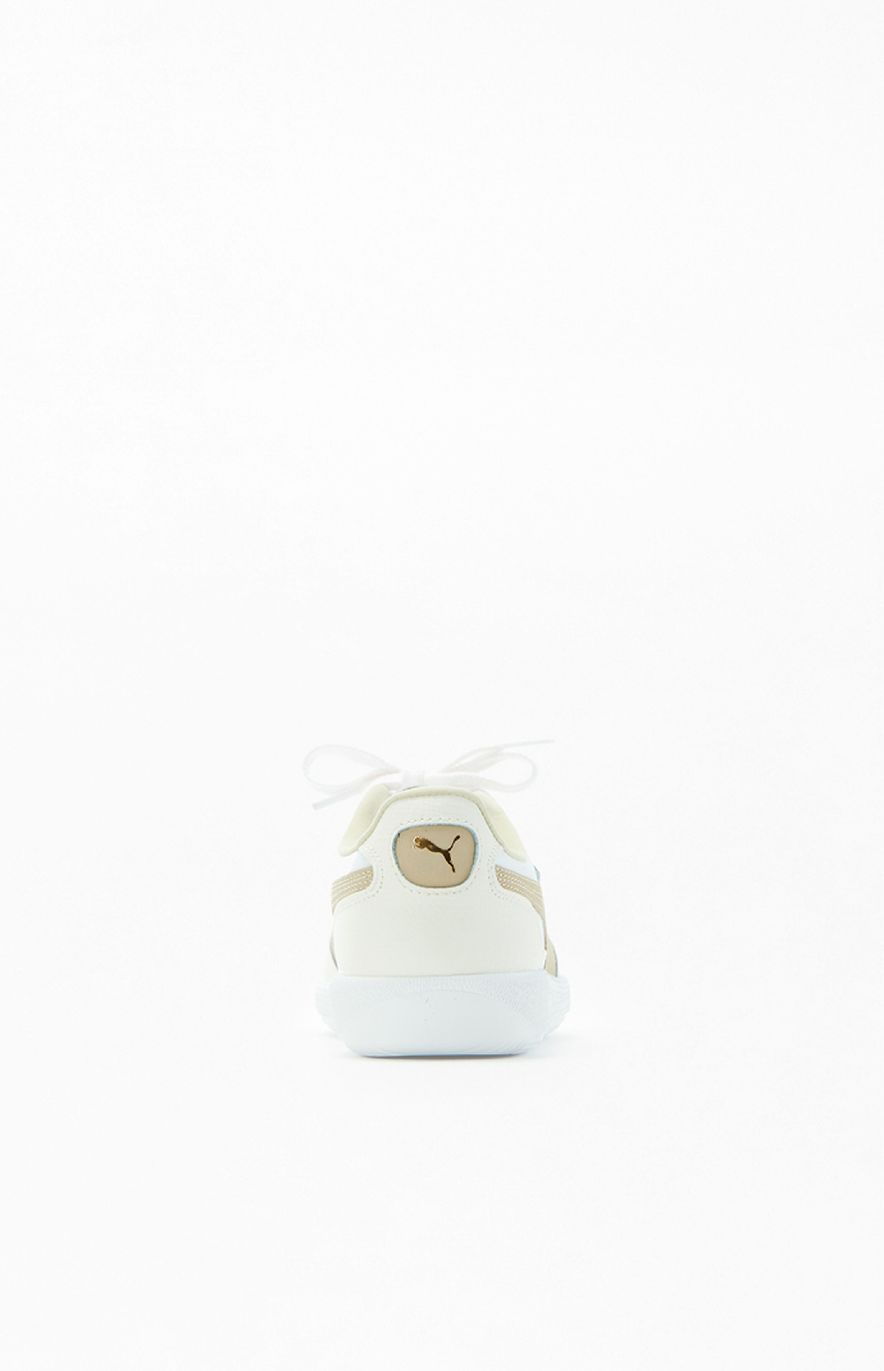 Puma Women's White Palermo Leather Sneakers | PacSun